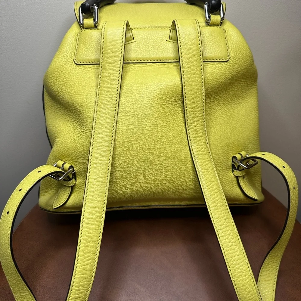 Gucci Leather Bamboo Tassel Backpack - Picture 4 of 16